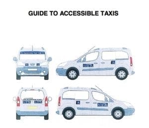 Picture of accessible cabs