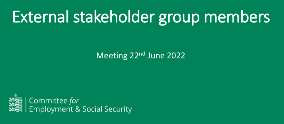 ESS stakeholder group update